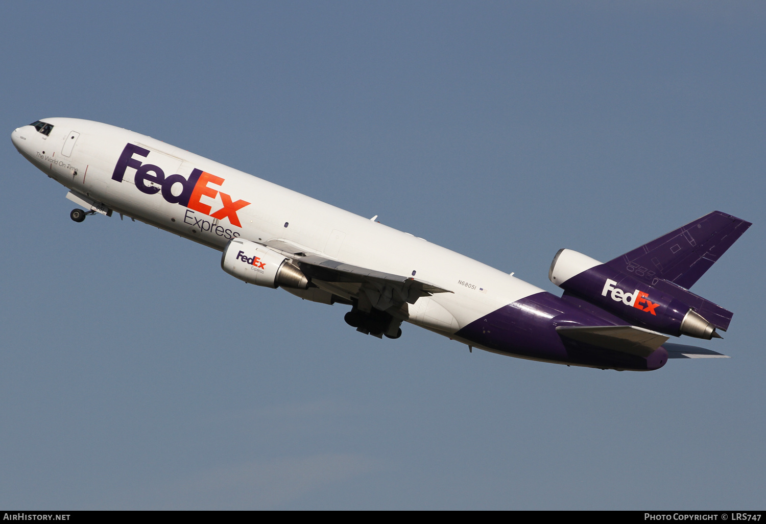 Aircraft Photo of N68051 | Boeing MD-10-10F | FedEx Express - Federal Express | AirHistory.net #632687