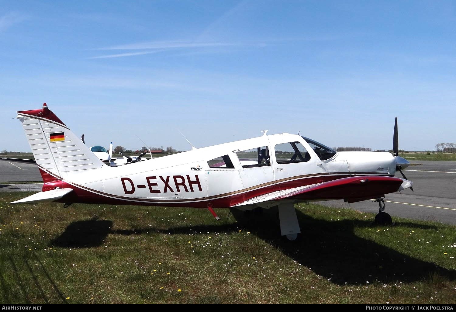 Aircraft Photo of D-EXRH | Piper PA-28R-180 Cherokee Arrow | AirHistory.net #632694