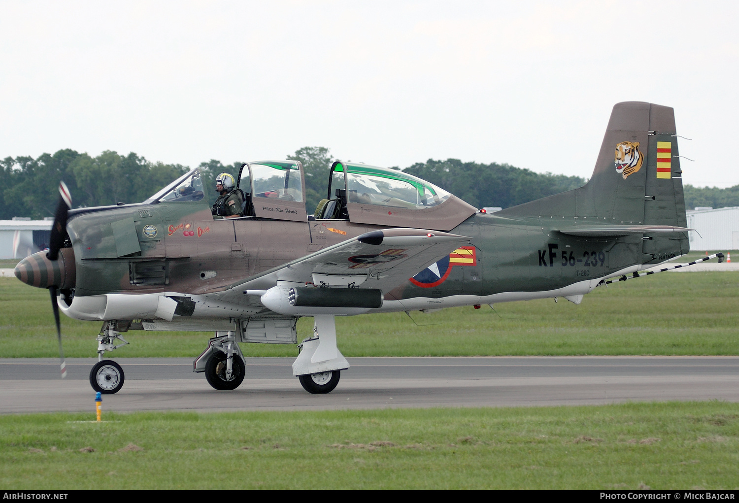Aircraft Photo of N4168E / 56-239 | North American T-28C Trojan | South Vietnam - Air Force | AirHistory.net #632698