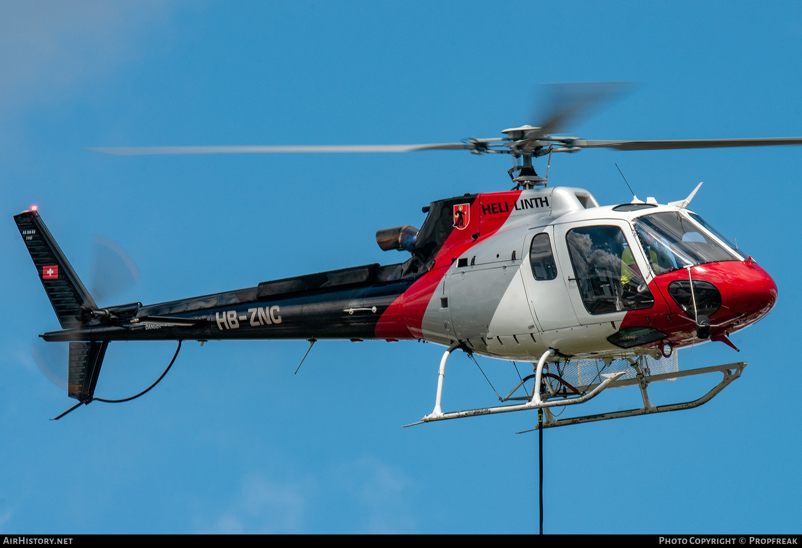 Aircraft Photo of HB-ZNC | Eurocopter AS-350B-3 Ecureuil | Heli-Linth | AirHistory.net #632704