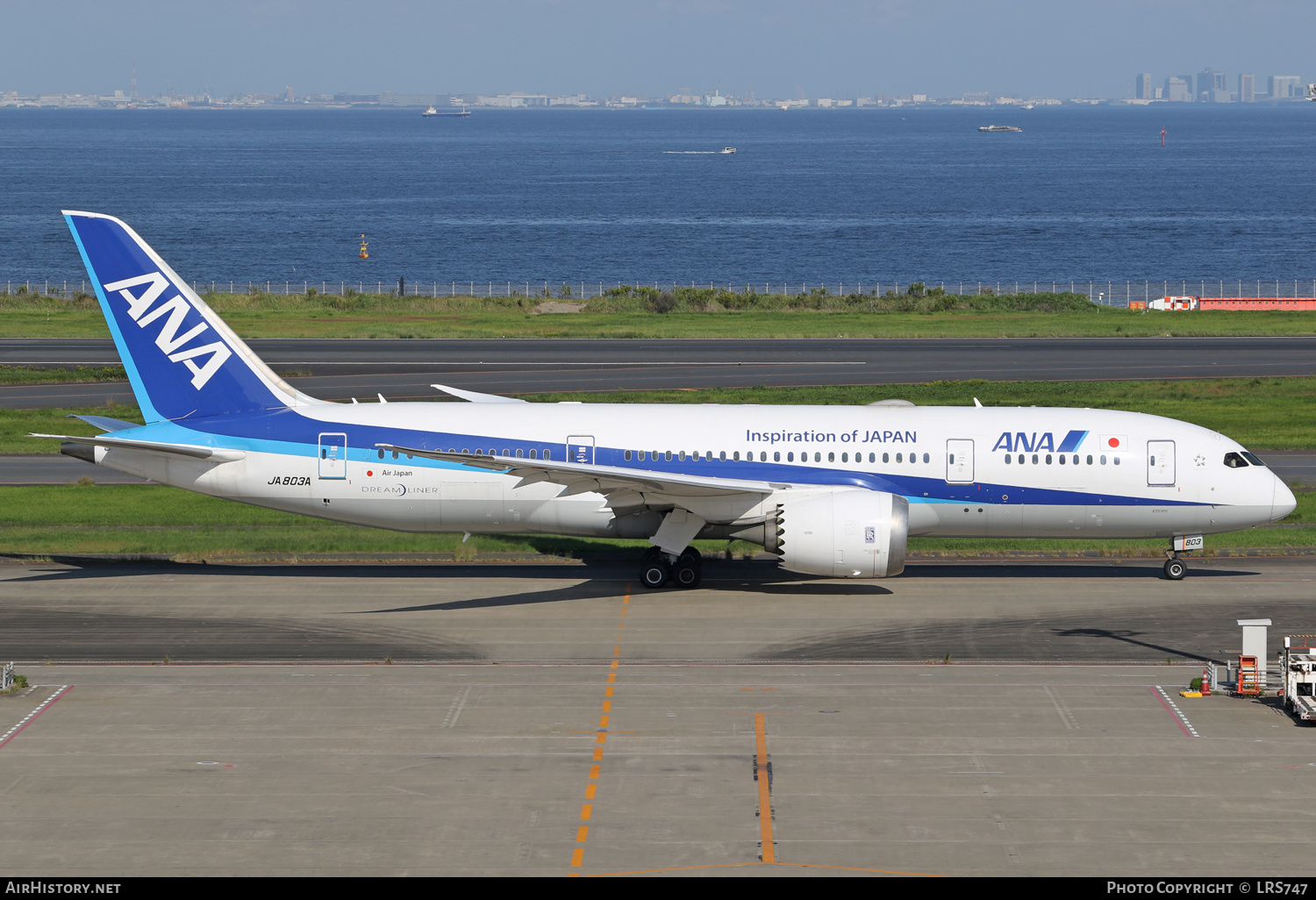 Aircraft Photo of JA803A | Boeing 787-8 Dreamliner | All Nippon Airways - ANA | AirHistory.net #632742