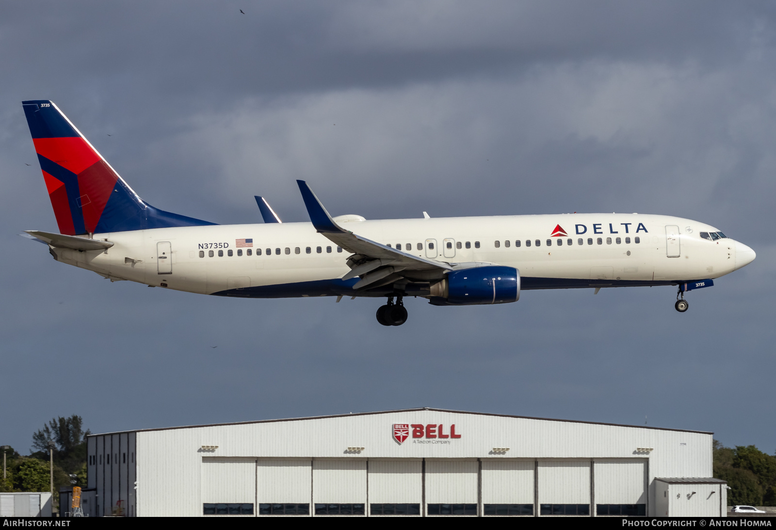 Aircraft Photo of N3735D | Boeing 737-832 | Delta Air Lines | AirHistory.net #632744