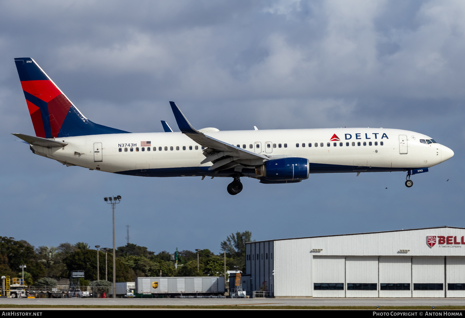 Aircraft Photo of N3743H | Boeing 737-832 | Delta Air Lines | AirHistory.net #632752