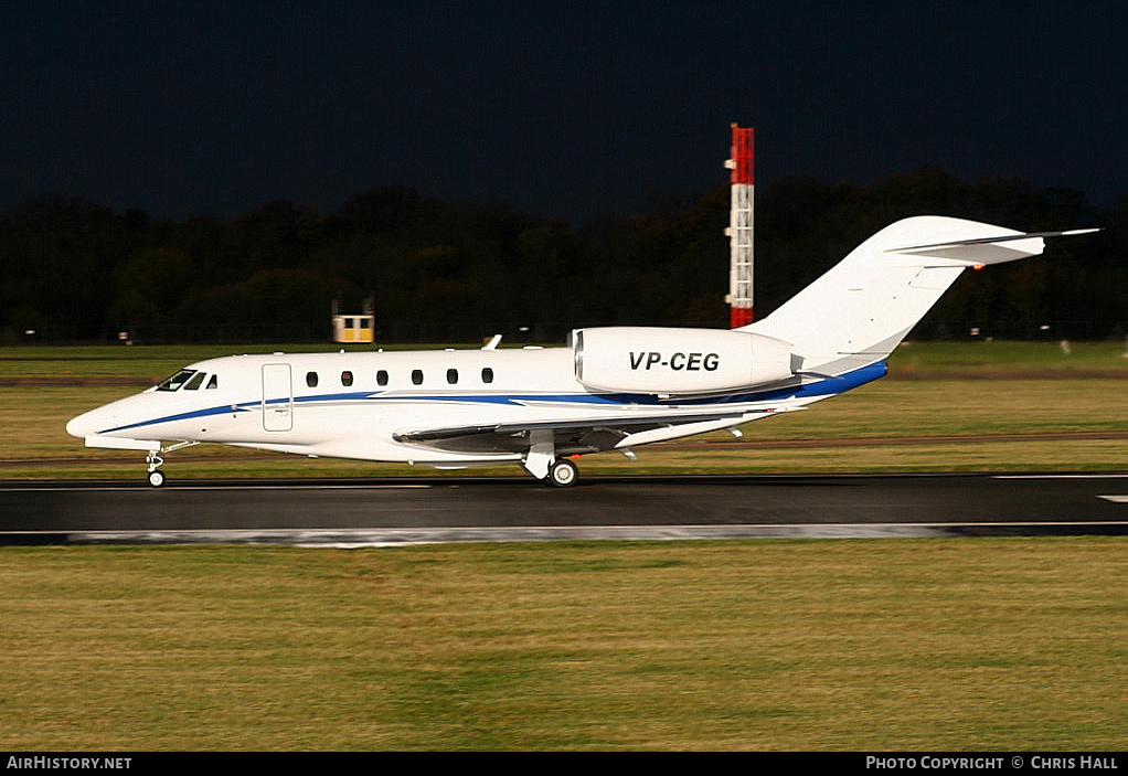 Aircraft Photo of VP-CEG | Cessna 750 Citation X | AirHistory.net #632770