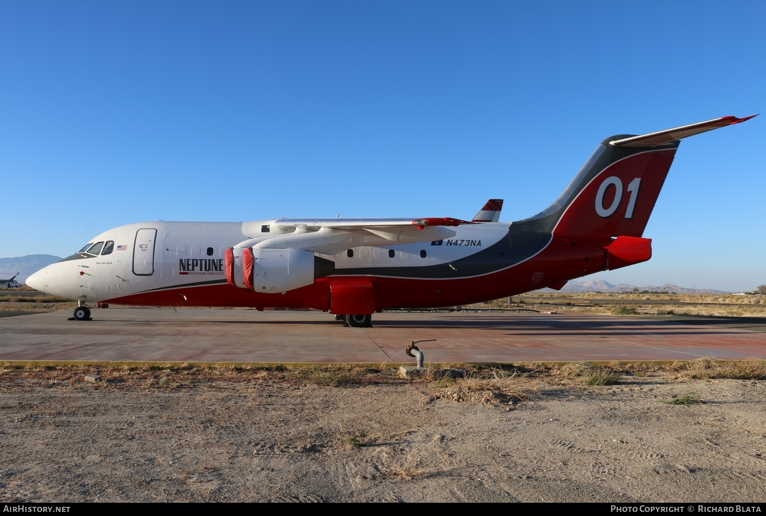 Aircraft Photo of N473NA | British Aerospace BAe-146-200 | Neptune Aviation Services | AirHistory.net #632774