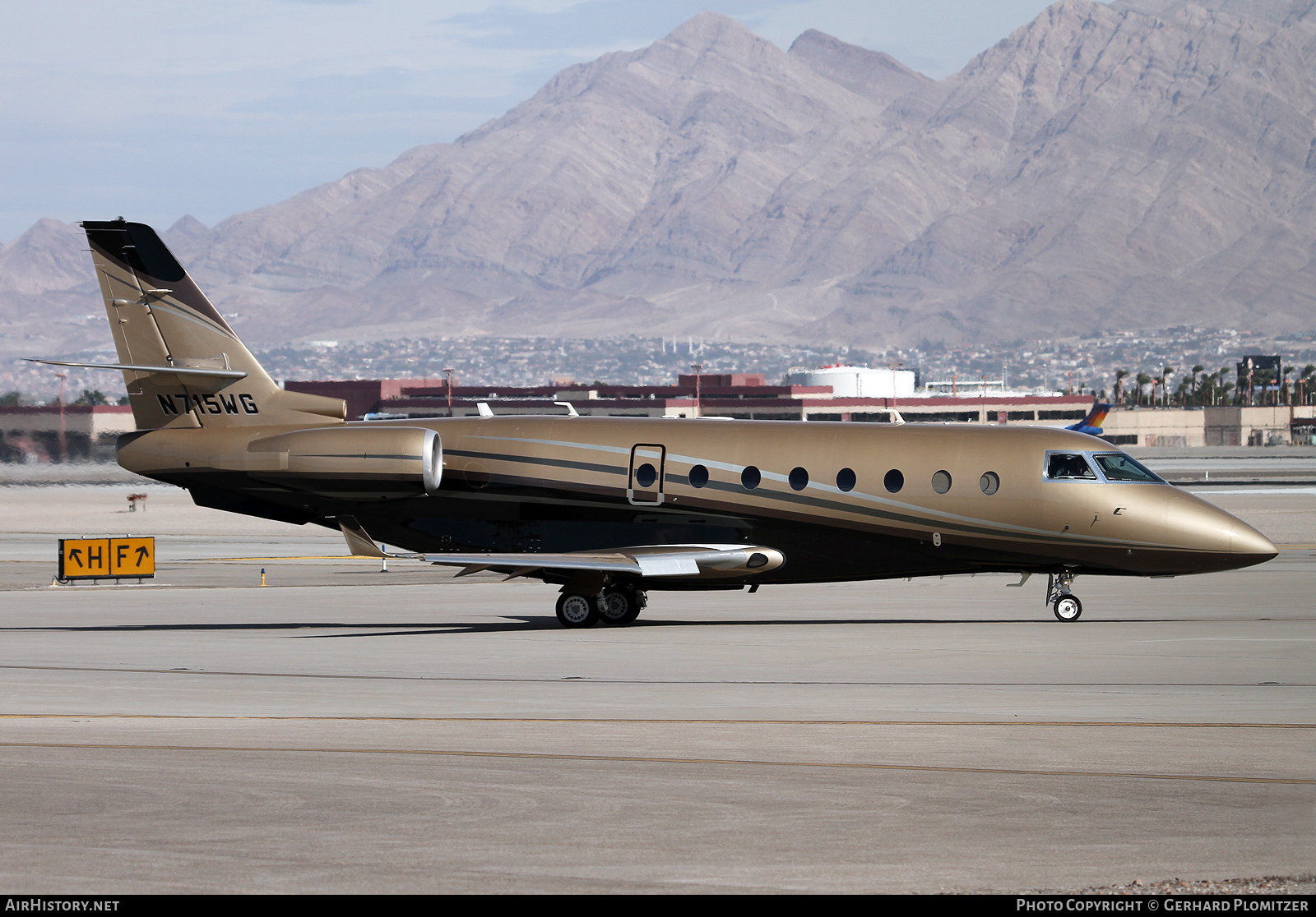 Aircraft Photo of N715WG | Israel Aircraft Industries Gulfstream G200 | AirHistory.net #632777