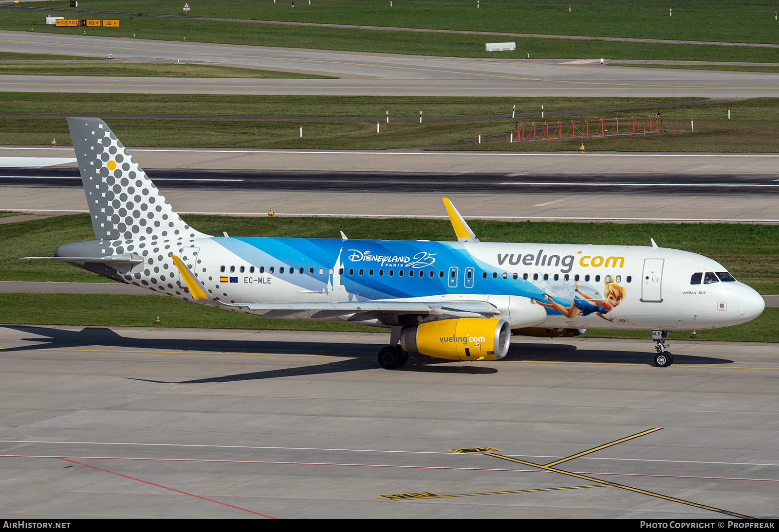 Aircraft Photo of EC-MLE | Airbus A320-232 | Vueling Airlines | AirHistory.net #632808