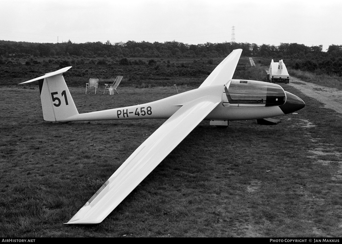 Aircraft Photo of PH-458 | Schempp-Hirth HS-4 Standard Cirrus CS.11 | AirHistory.net #632812