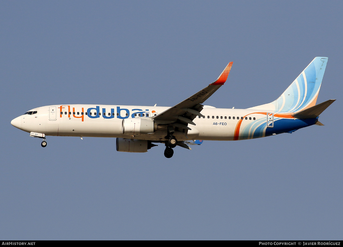 Aircraft Photo of A6-FEO | Boeing 737-8KN | Flydubai | AirHistory.net #632828