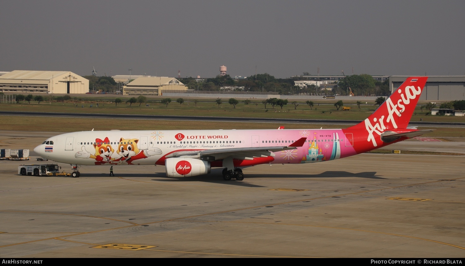 Aircraft Photo of HS-XTD | Airbus A330-343E | AirAsia X | AirHistory.net #632841