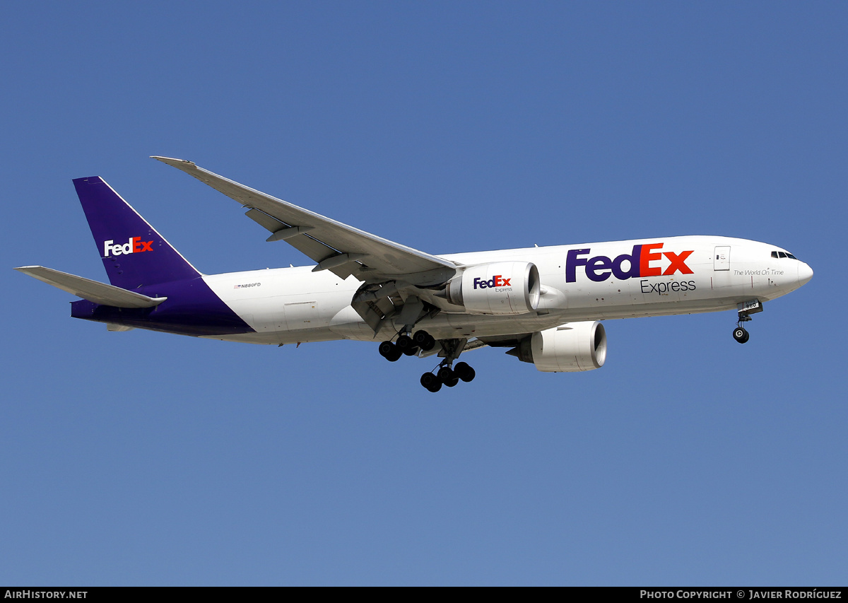 Aircraft Photo of N880FD | Boeing 777-F28 | FedEx Express - Federal Express | AirHistory.net #632844