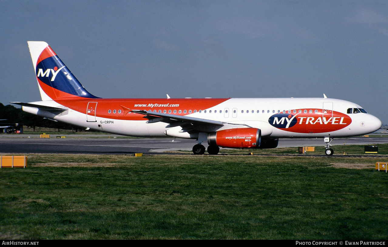Aircraft Photo of G-CRPH | Airbus A320-231 | MyTravel Airways | AirHistory.net #632851