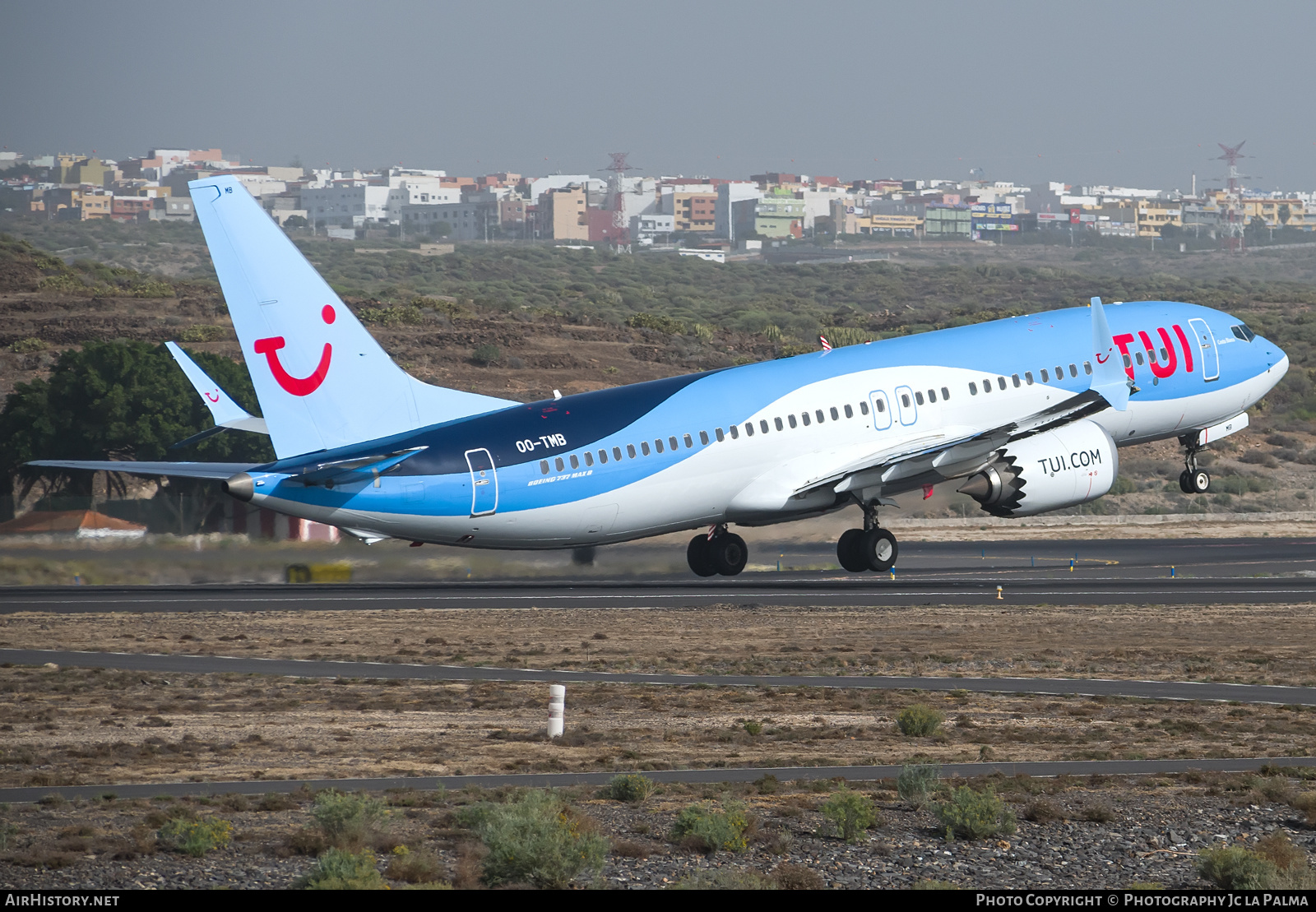 Aircraft Photo of OO-TMB | Boeing 737-8 Max 8 | TUI | AirHistory.net #632854