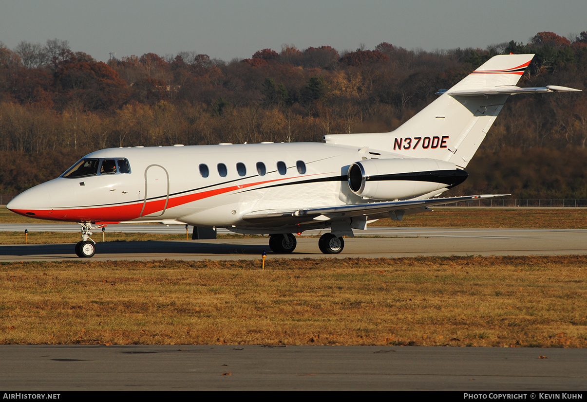 Aircraft Photo of N370DE | Raytheon Hawker 800XP | AirHistory.net #632858