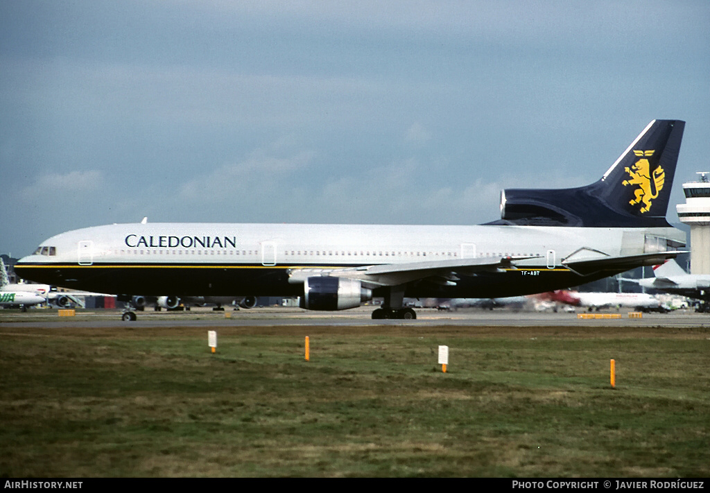 Aircraft Photo of TF-ABT | Lockheed L-1011-385-1-15 TriStar 100 | Caledonian Airways | AirHistory.net #632860