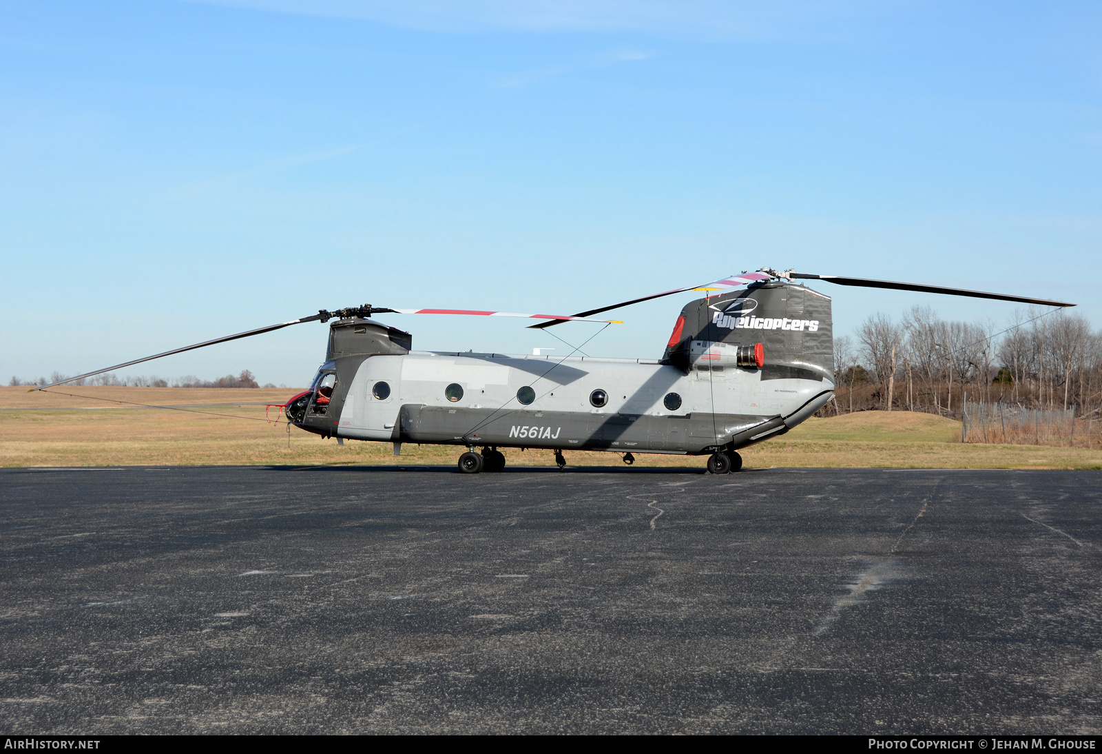 Aircraft Photo of N561AJ | Boeing CH-47D Chinook (414) | PJ Helicopters | AirHistory.net #632861