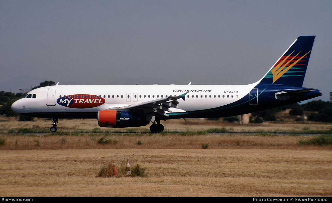 Aircraft Photo of G-DJAR | Airbus A320-231 | MyTravel Airways | AirHistory.net #632896