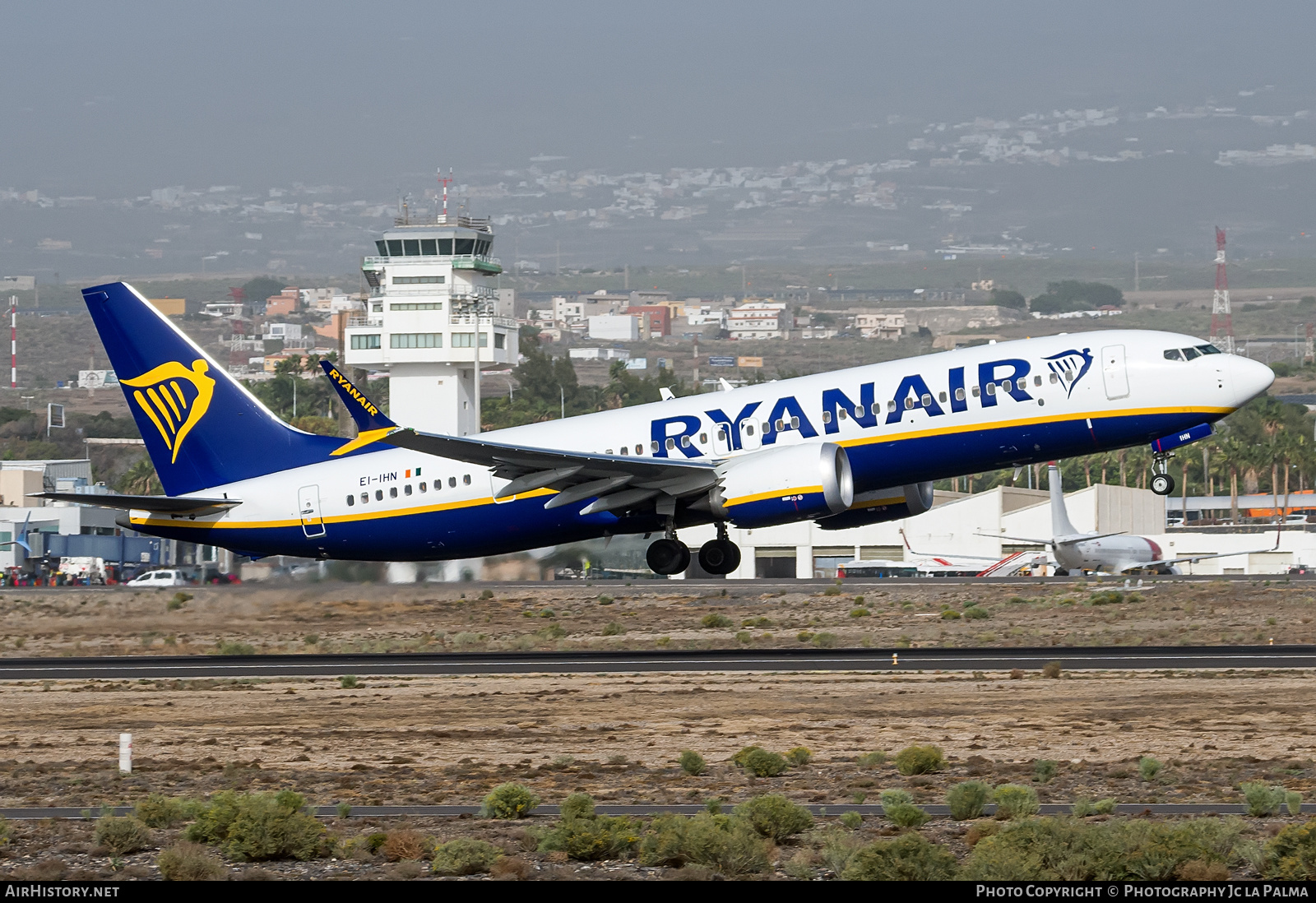 Aircraft Photo of EI-IHN | Boeing 737-8200 Max 200 | Ryanair | AirHistory.net #632912