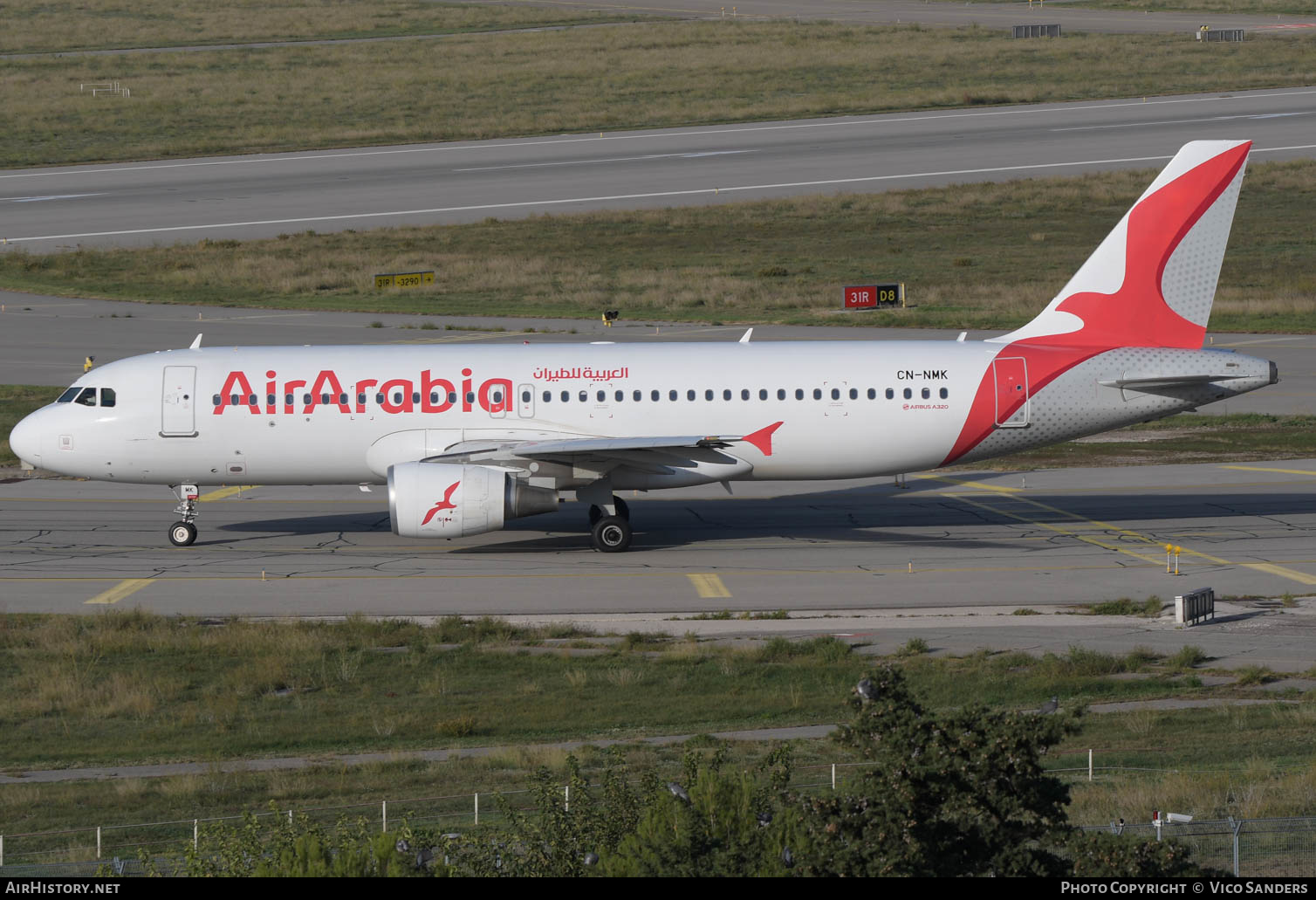 Aircraft Photo of CN-NMK | Airbus A320-214 | Air Arabia | AirHistory.net #632918
