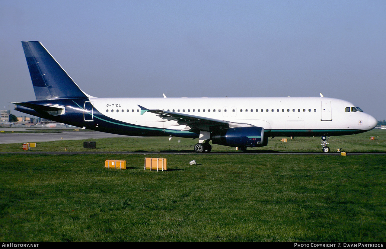 Aircraft Photo of G-TICL | Airbus A320-231 | AirHistory.net #632927