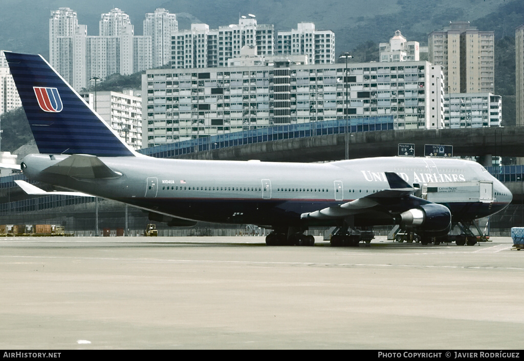 Aircraft Photo of N104UA | Boeing 747-422 | United Airlines | AirHistory.net #632937