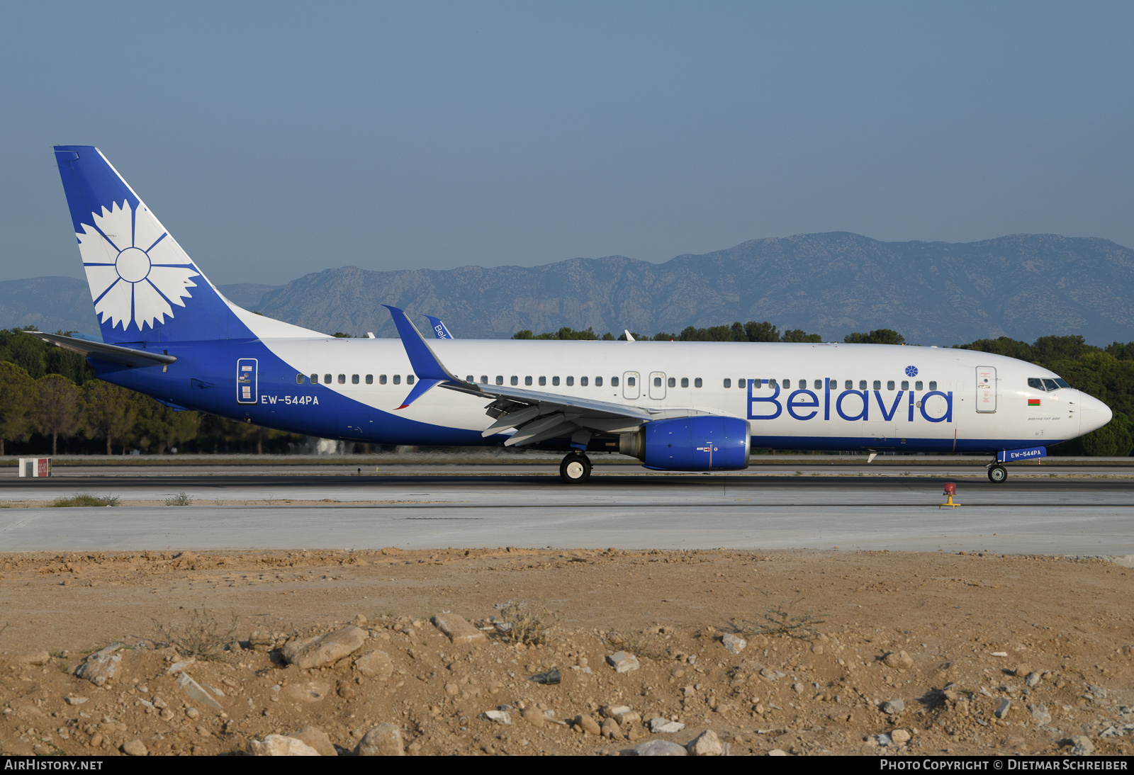 Aircraft Photo of EW-544PA | Boeing 737-8K5 | Belavia | AirHistory.net #632938