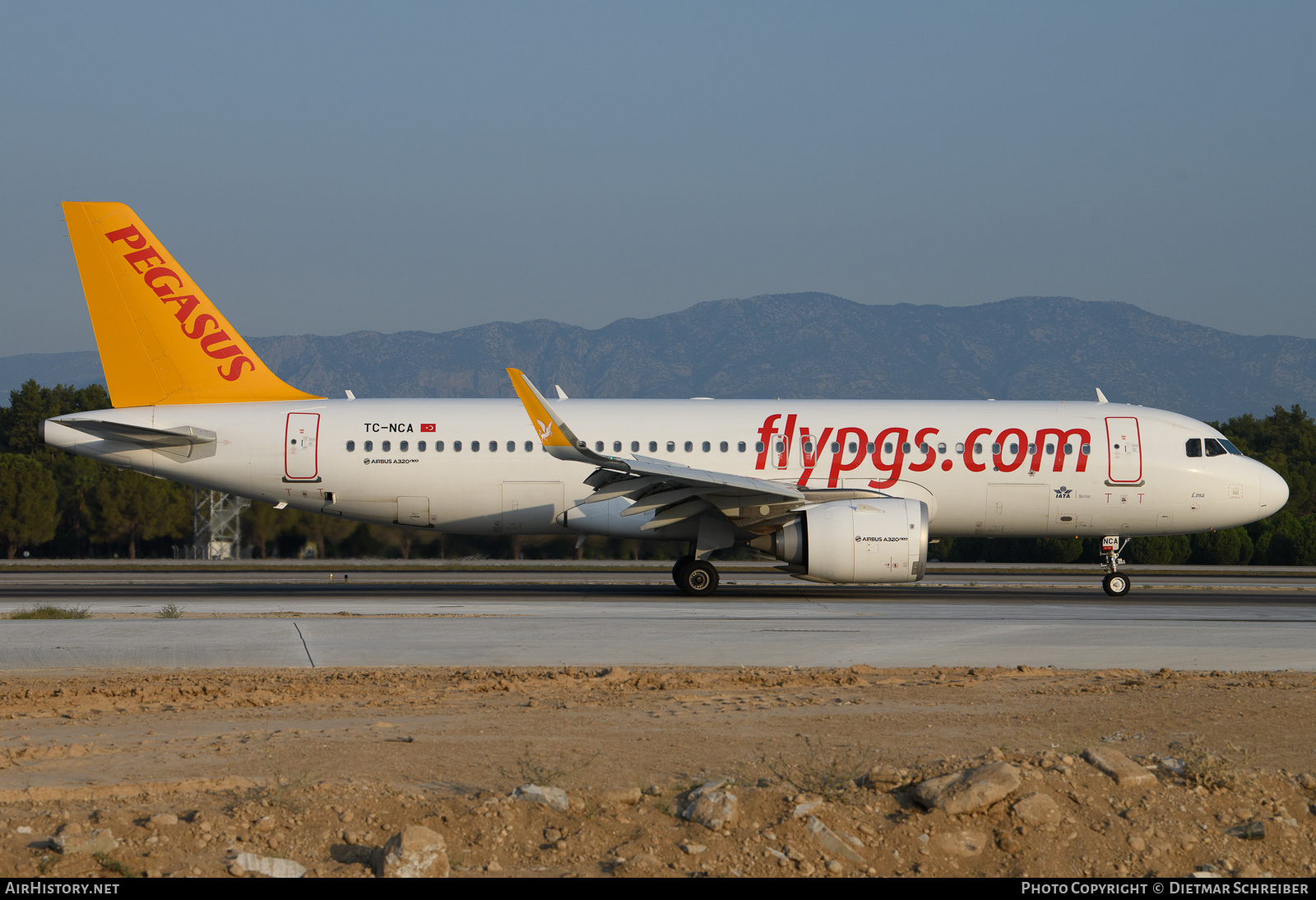 Aircraft Photo of TC-NCA | Airbus A320-251N | Pegasus Airlines | AirHistory.net #632946