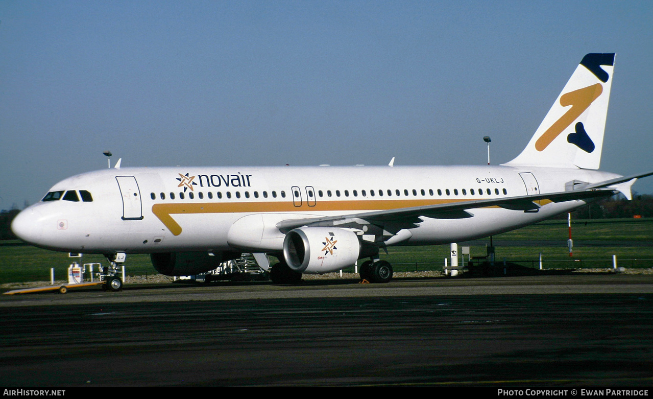 Aircraft Photo of G-UKLJ | Airbus A320-212 | Novair | AirHistory.net #632947