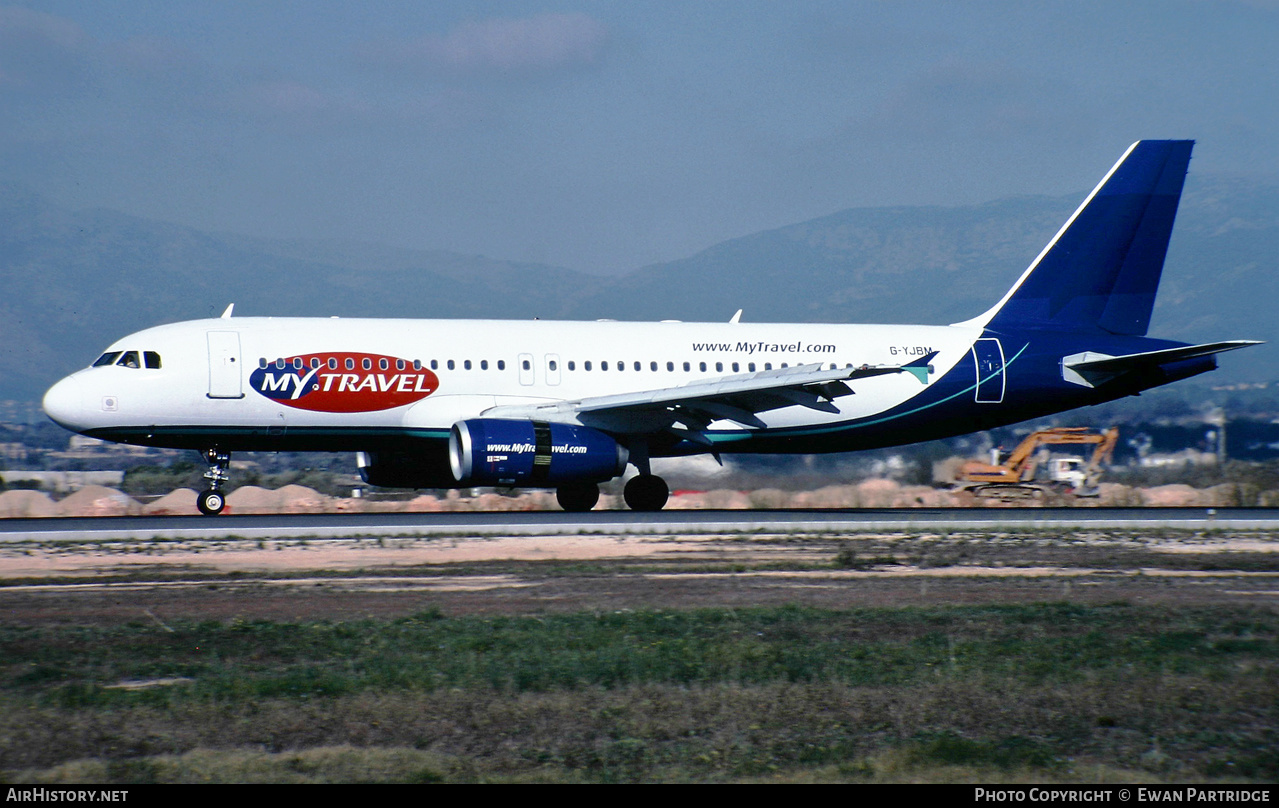 Aircraft Photo of G-YJBM | Airbus A320-231 | MyTravel Airways | AirHistory.net #632953
