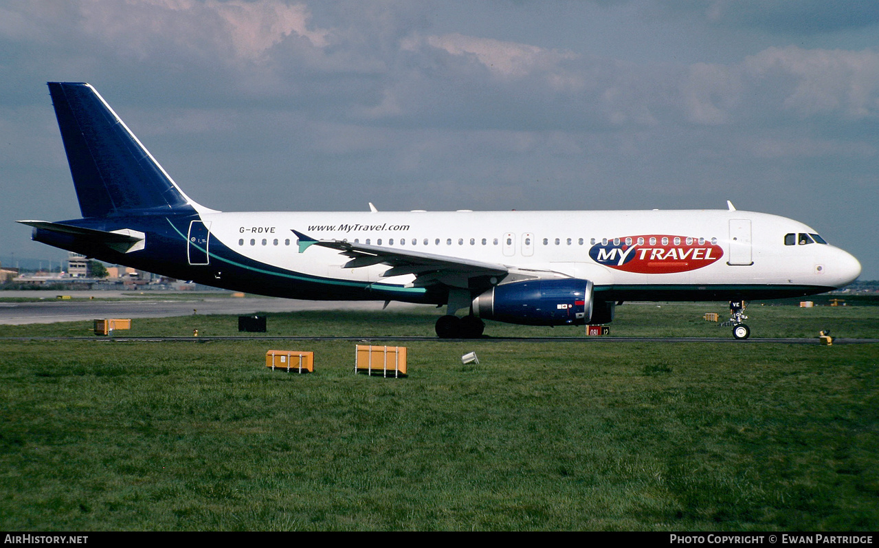 Aircraft Photo of G-RDVE | Airbus A320-231 | MyTravel Airways | AirHistory.net #632967