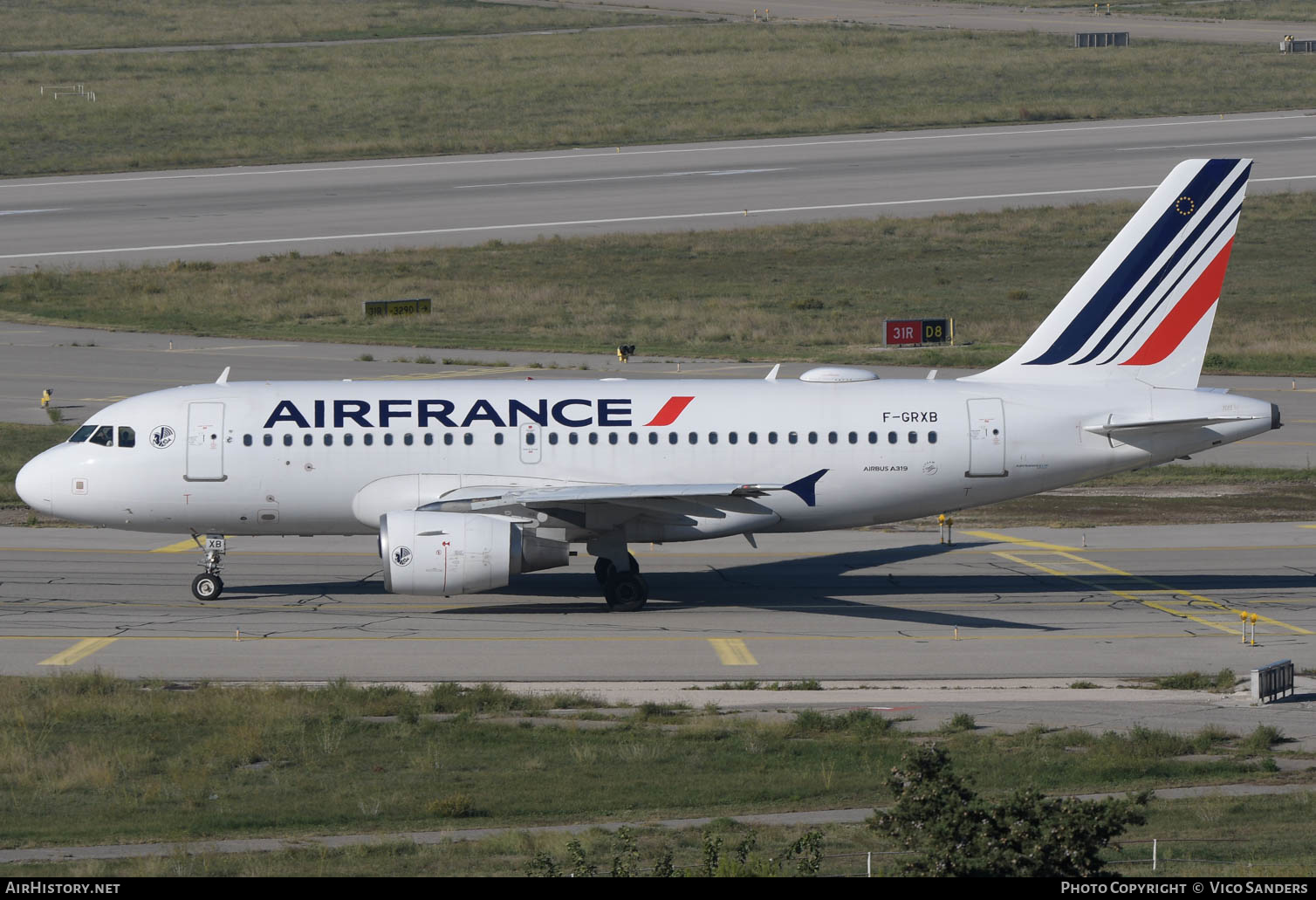 Aircraft Photo of F-GRXB | Airbus A319-111 | Air France | AirHistory.net #632971