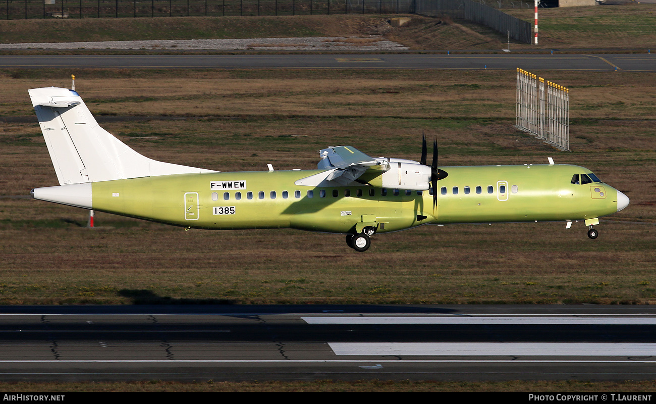 Aircraft Photo of F-WWEW | ATR ATR-72-600 (ATR-72-212A) | AirHistory.net #632979