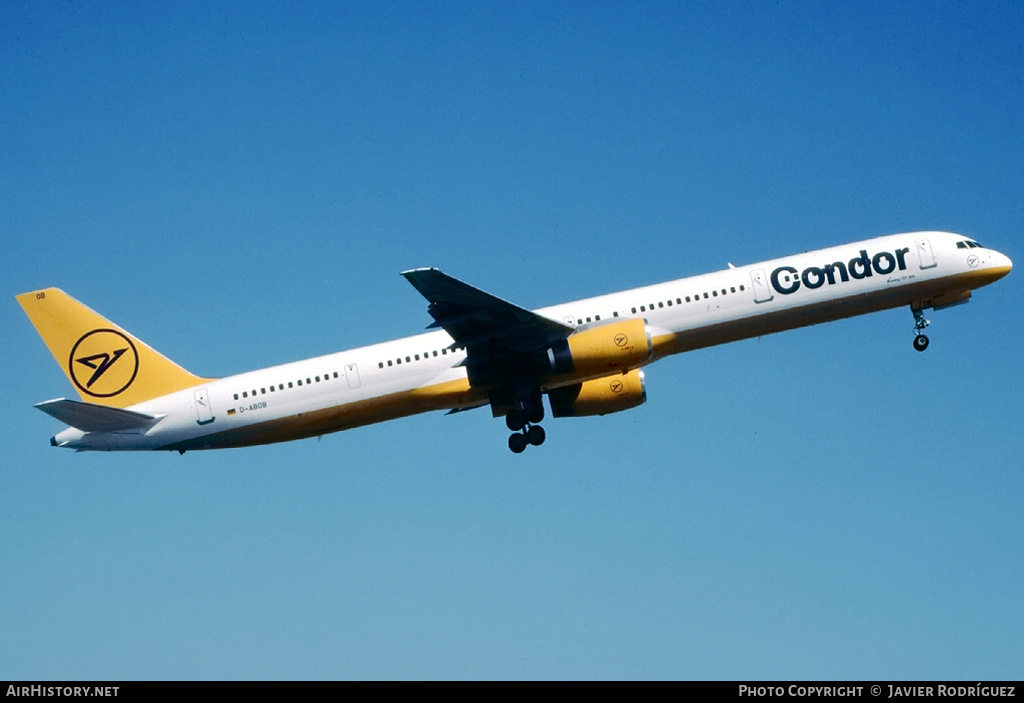 Aircraft Photo of D-ABOB | Boeing 757-330 | Condor Flugdienst | AirHistory.net #632982