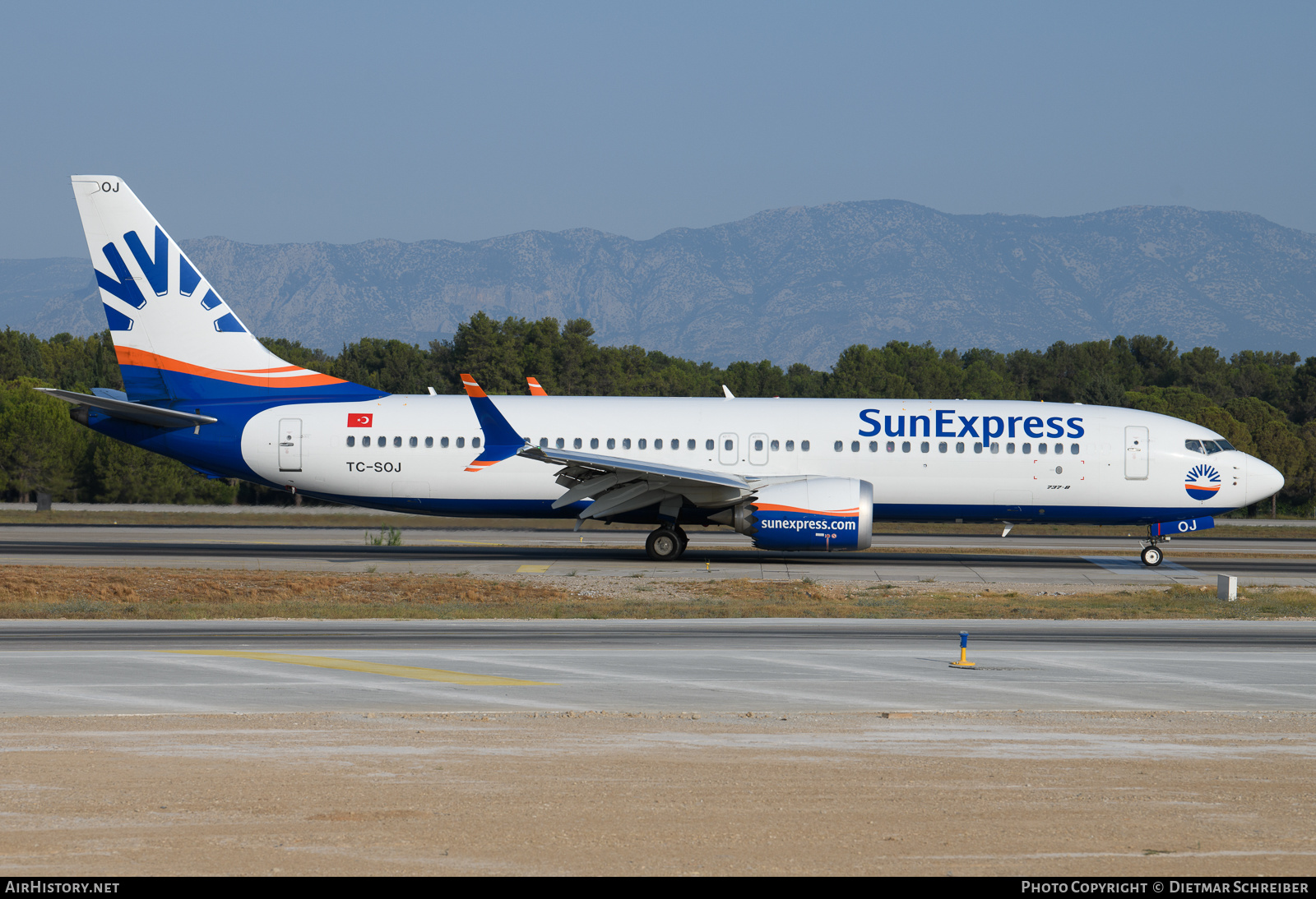 Aircraft Photo of TC-SOJ | Boeing 737-8 Max 8 | SunExpress | AirHistory.net #632992