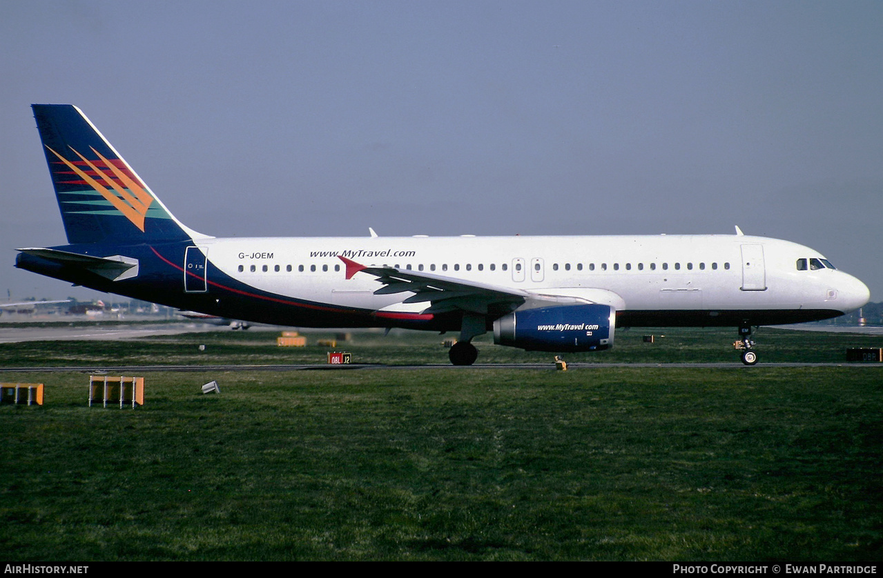 Aircraft Photo of G-JOEM | Airbus A320-231 | MyTravel Airways | AirHistory.net #633001