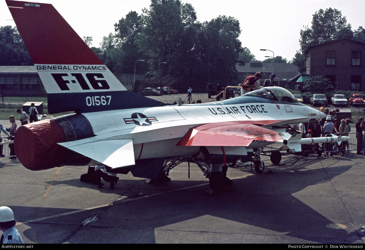 Aircraft Photo of 72-1567 / 01567 | General Dynamics YF-16 Fighting Falcon | USA - Air Force | AirHistory.net #633004