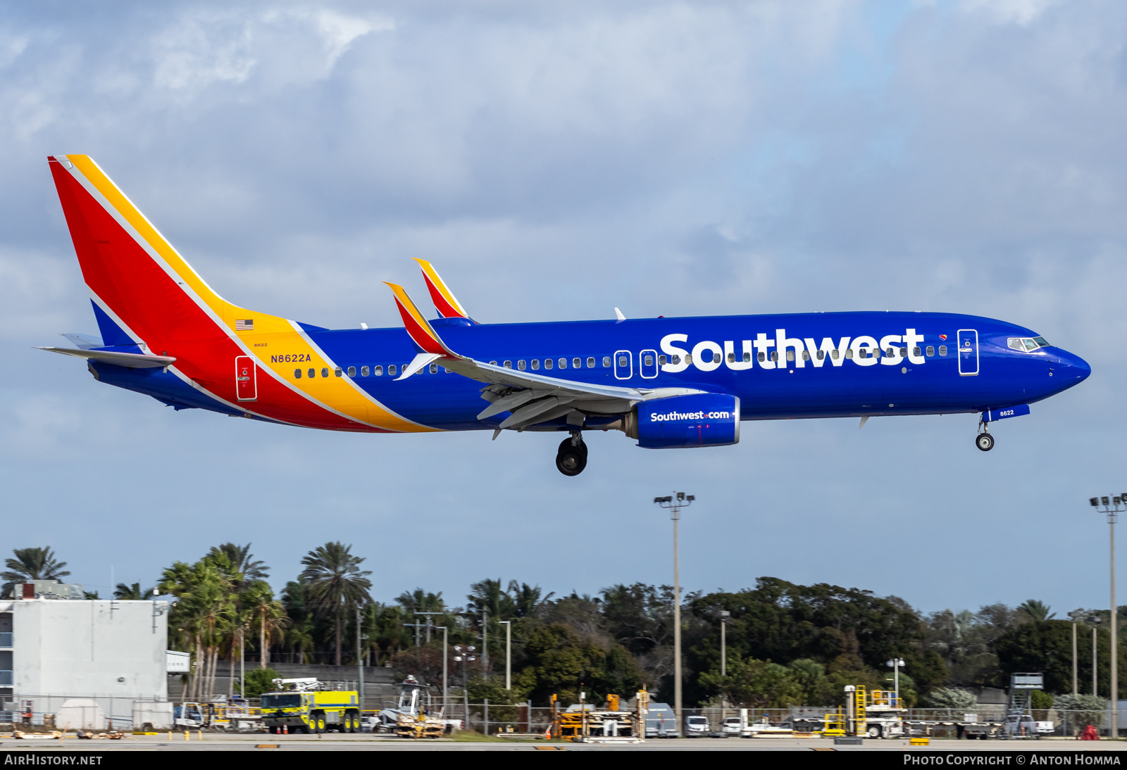 Aircraft Photo of N8622A | Boeing 737-8H4 | Southwest Airlines | AirHistory.net #633013