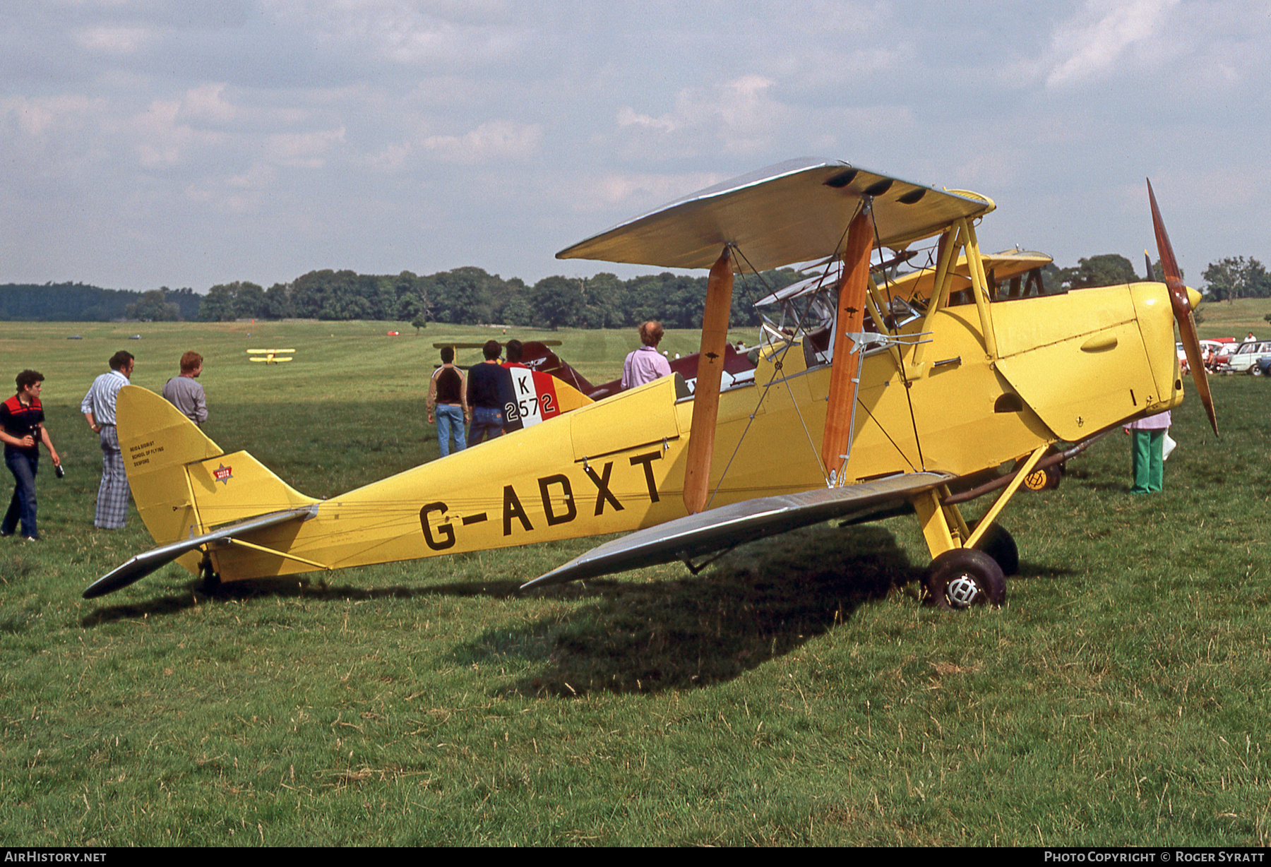 Aircraft Photo of G-ADXT | De Havilland D.H. 82A Tiger Moth | Reid & Sigrist School of Flying | AirHistory.net #633021