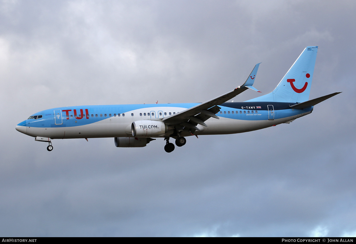 Aircraft Photo of G-TAWV | Boeing 737-8K5 | TUI | AirHistory.net #633056