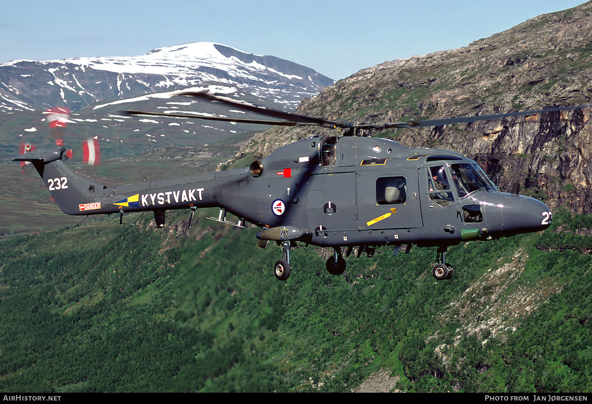 Aircraft Photo of 232 | Westland WG-13 Lynx Mk86 | Norway - Coast Guard | AirHistory.net #633083