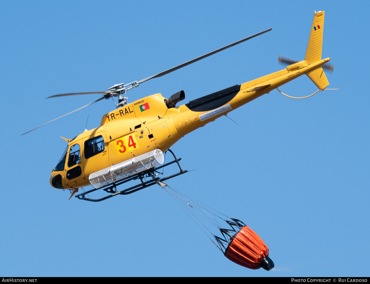 Aircraft Photo of YR-RAL | Aérospatiale AS-350 B3e Ecureuil | Autoridade Nacional de Emergência e Proteção Civil | AirHistory.net #633084