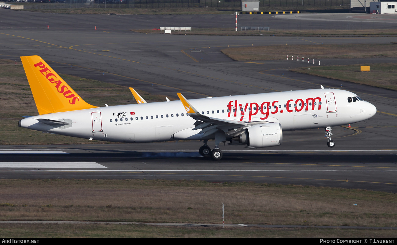 Aircraft Photo of F-WWDY | Airbus A320-251N | Pegasus Airlines | AirHistory.net #633090