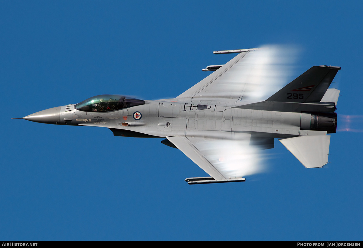Aircraft Photo of 295 | General Dynamics F-16AM Fighting Falcon | Norway - Air Force | AirHistory.net #633092