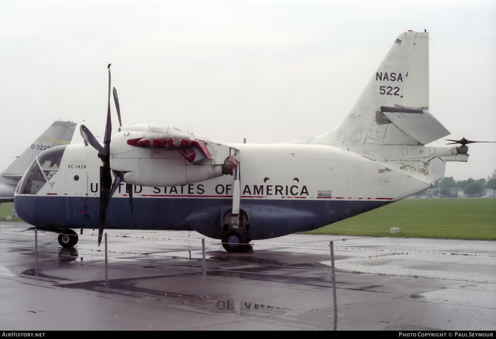 Aircraft Photo of NASA 522 | Vought/Hiller/Ryan XC-142A | NASA - National Aeronautics and Space Administration | AirHistory.net #633101