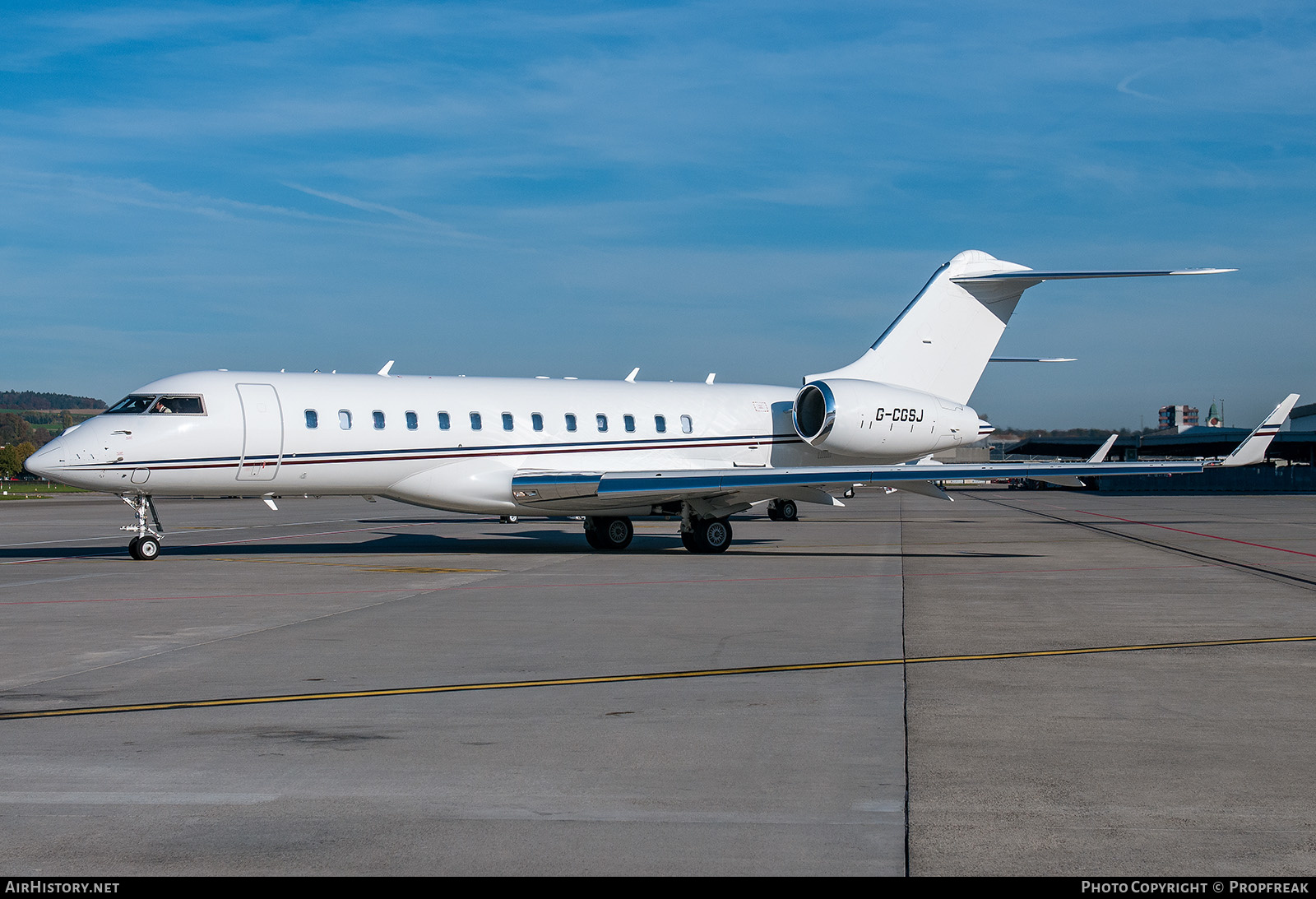 Aircraft Photo of G-CGSJ | Bombardier Global Express (BD-700-1A10) | AirHistory.net #633116