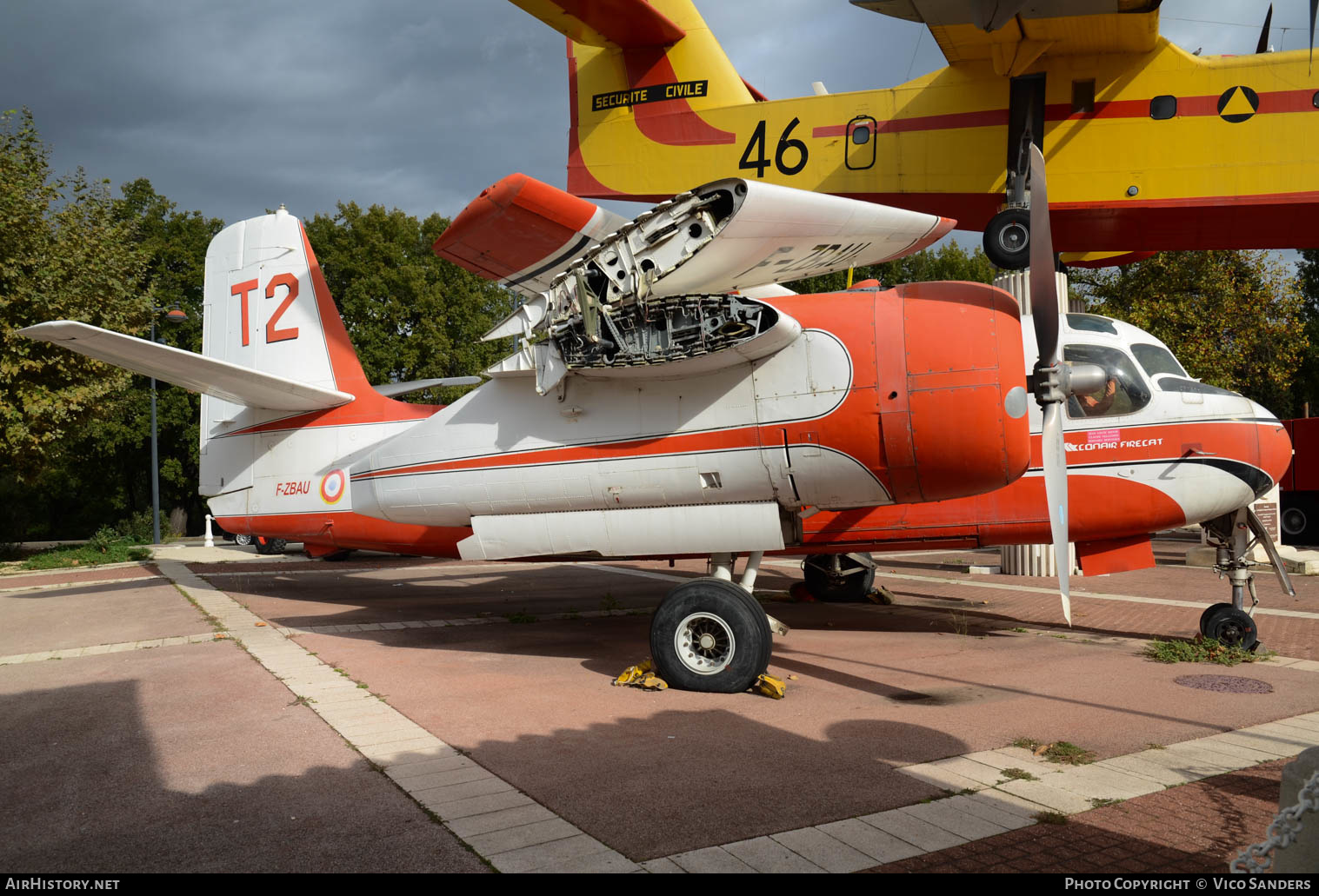 Aircraft Photo of F-ZBAU | Conair CS2F Firecat | Sécurité Civile | AirHistory.net #633135