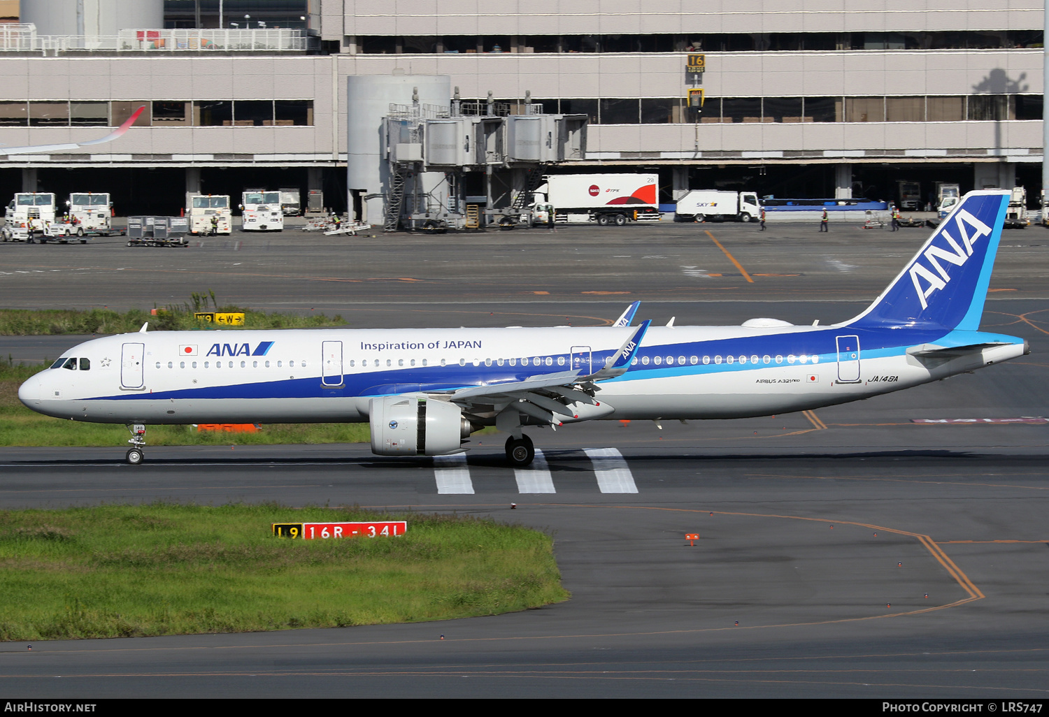 Aircraft Photo of JA148A | Airbus A321-272N | All Nippon Airways - ANA | AirHistory.net #633143
