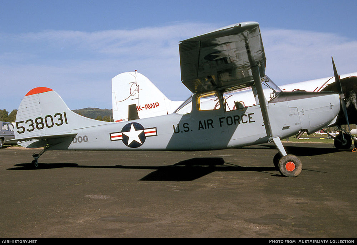 Aircraft Photo of ZK-DOG / DOG / 538031 | Cessna O-1G Bird Dog (305D) | USA - Air Force | AirHistory.net #633172