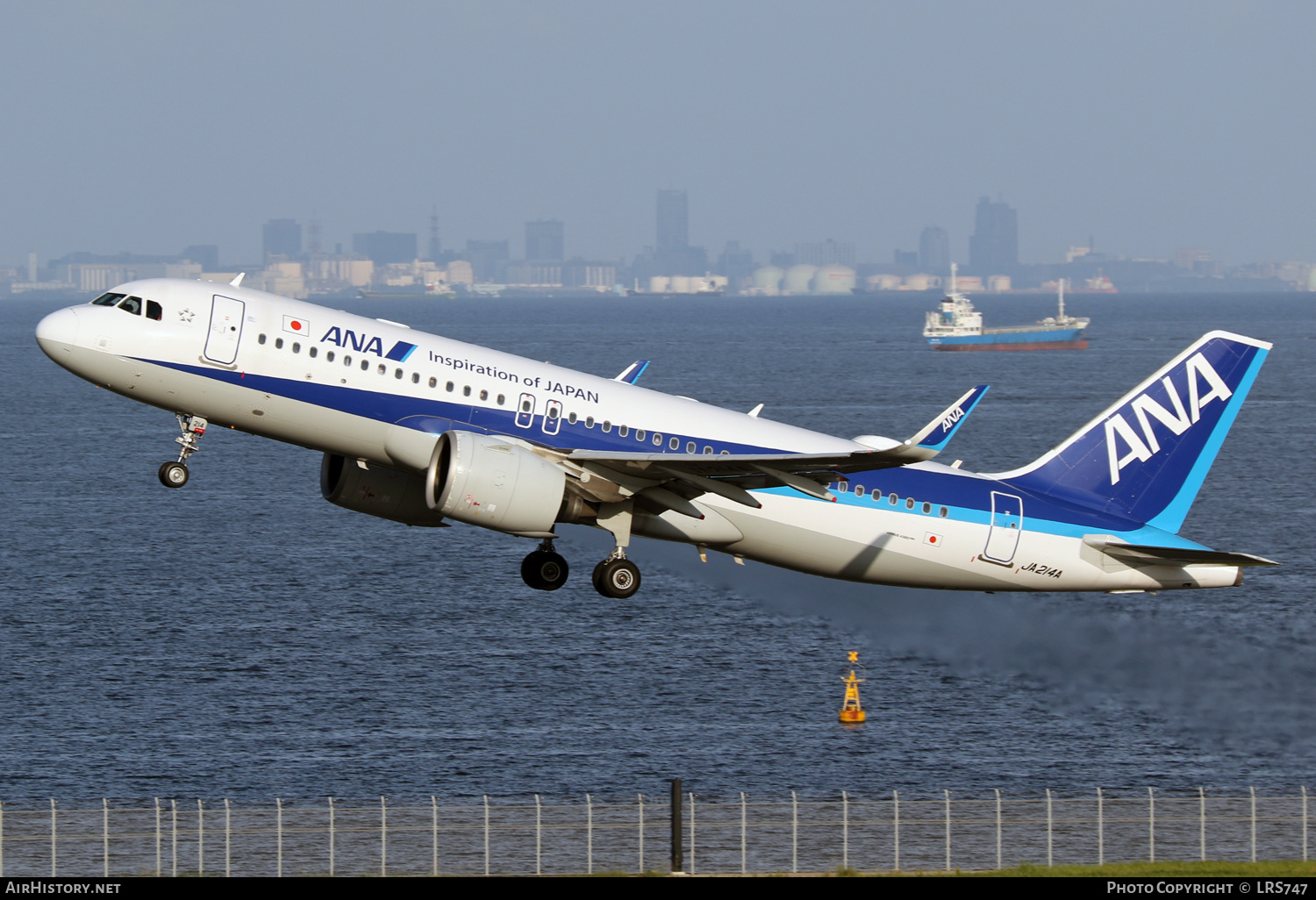 Aircraft Photo of JA214A | Airbus A320-271N | All Nippon Airways - ANA | AirHistory.net #633189