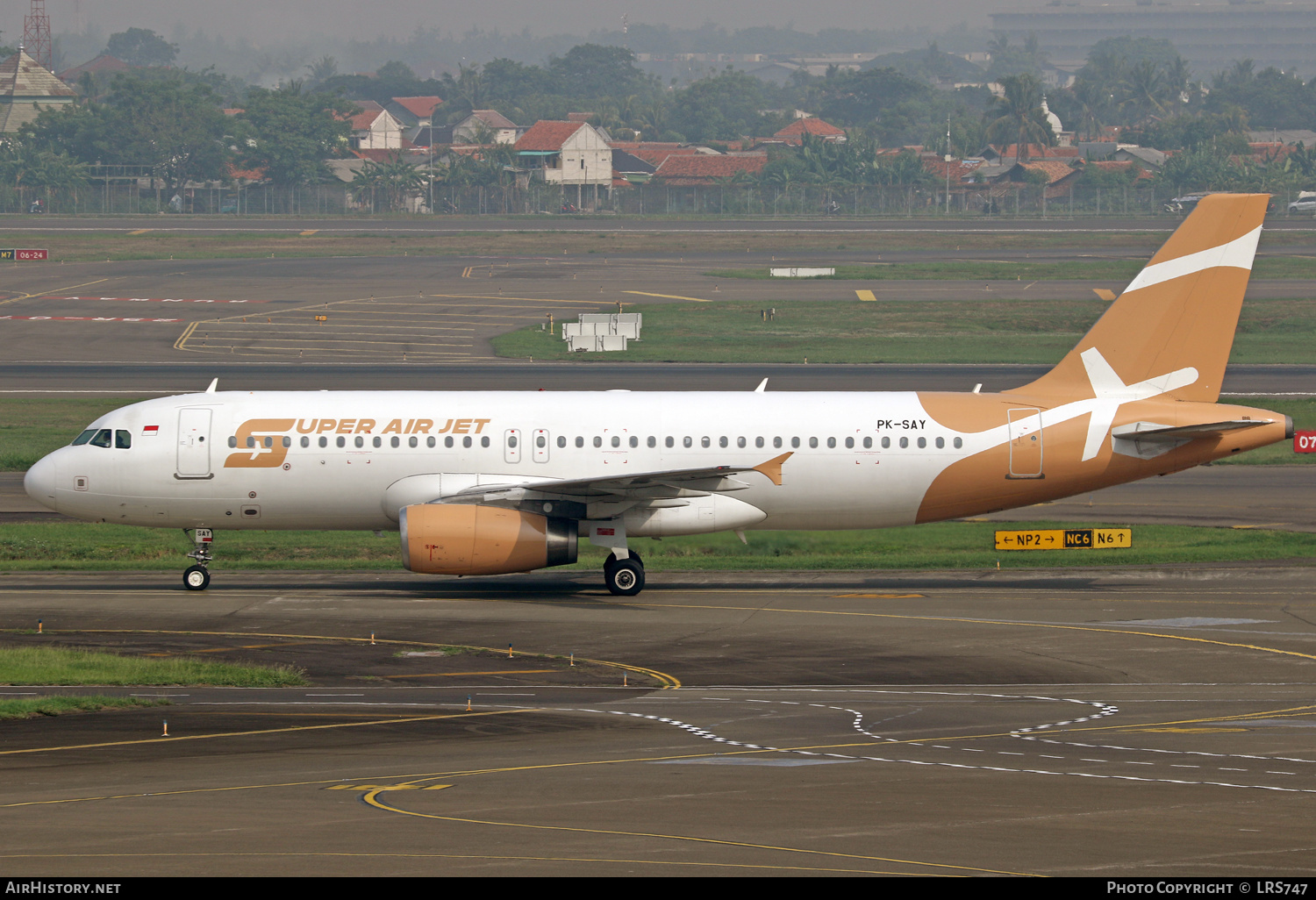 Aircraft Photo of PK-SAY | Airbus A320-232 | Super Air Jet | AirHistory.net #633202